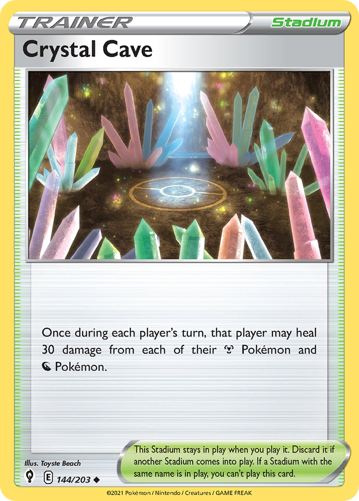 Evolving Skies Crystal Cave #144/203